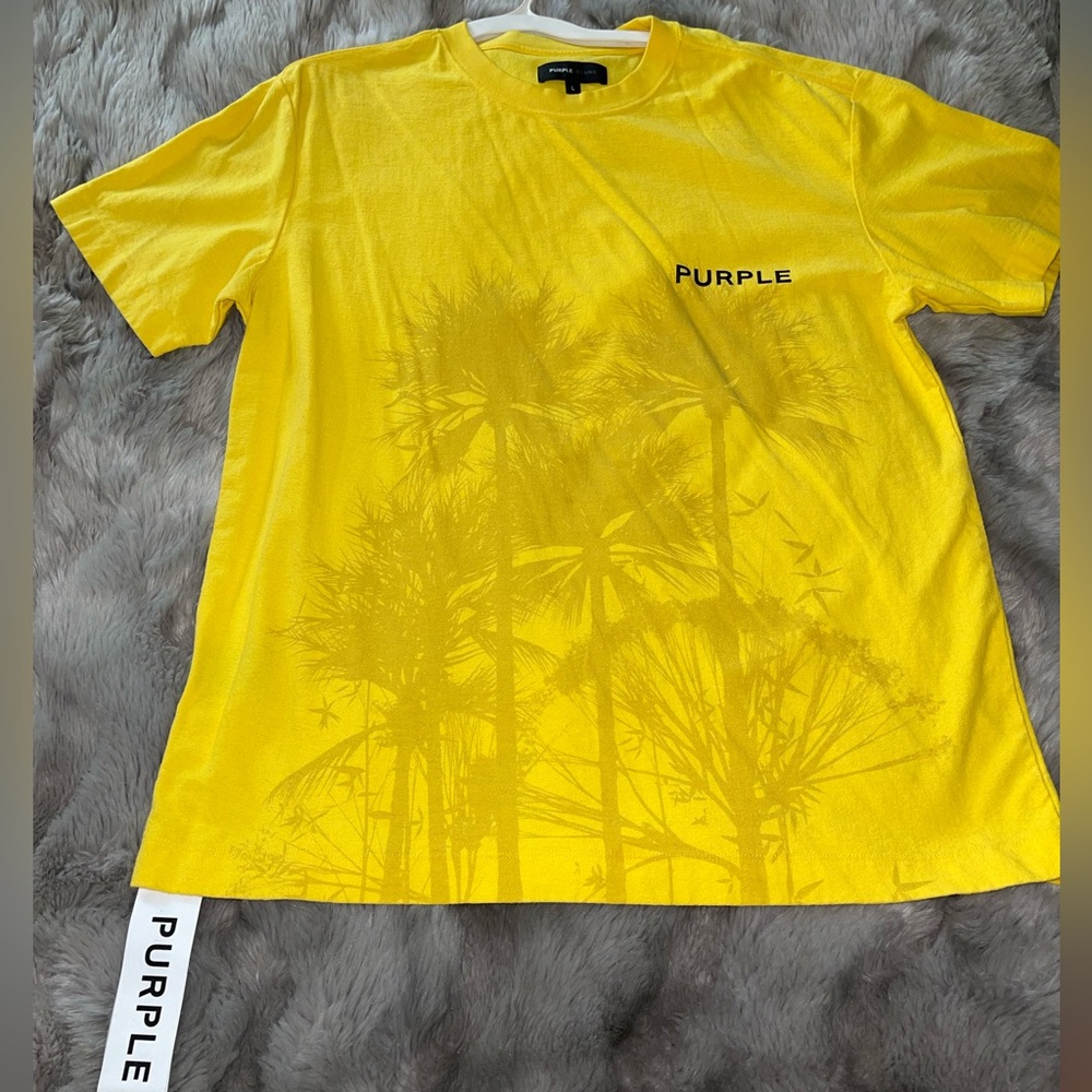 PURPLE “Dandelion Palms” t-shirt